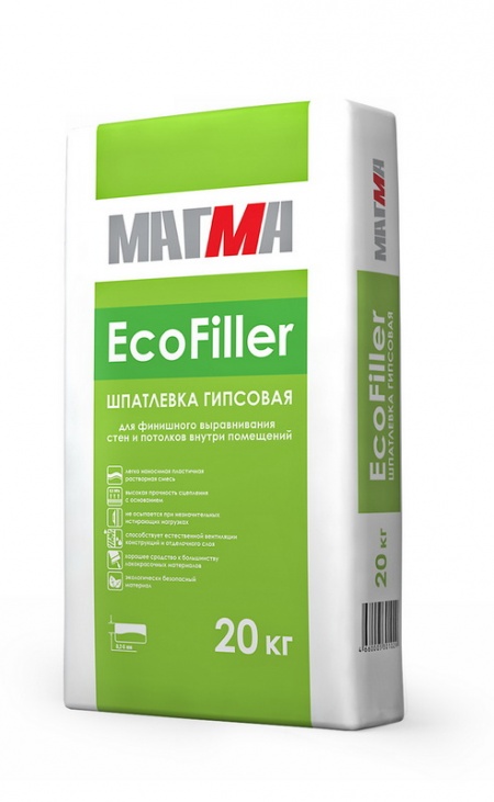 Шпатлевка гипсовая «EcoFiller»